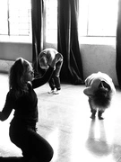 Evangelia Batoglou practicing butoh