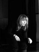 Evangelia Batoglou practicing butoh