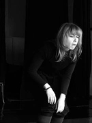 Evangelia Batoglou practicing butoh