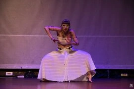 Evangelia Batoglou performing Gaia's Metamorphosis