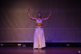 Evangelia Batoglou performing Gaia's Metamorphosis