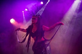 Evangelia Batoglou performing Death Is the Ultimate Woman