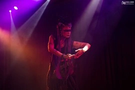 Evangelia Batoglou performing Death Is the Ultimate Woman